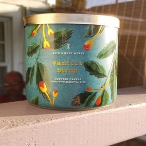 B&BW Vanilla Birch 3-Wick Candle